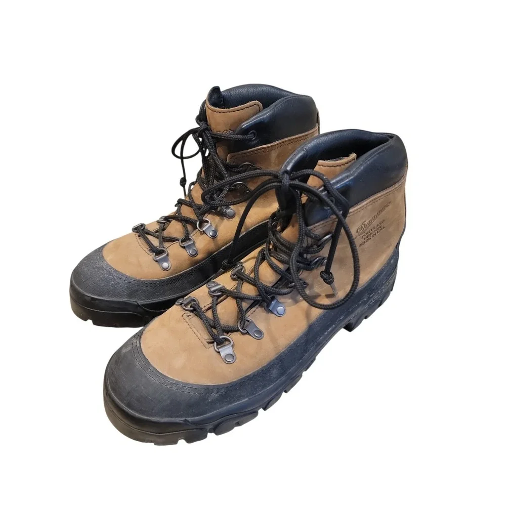Danner Combat Hiker 43513X Boots Mens Brown USA Made Vibram Military Hiking 9.5W